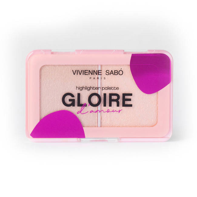 

Палетка хайлайтеров Vivienne Sabo GLOIRE D'AMOUR - №2