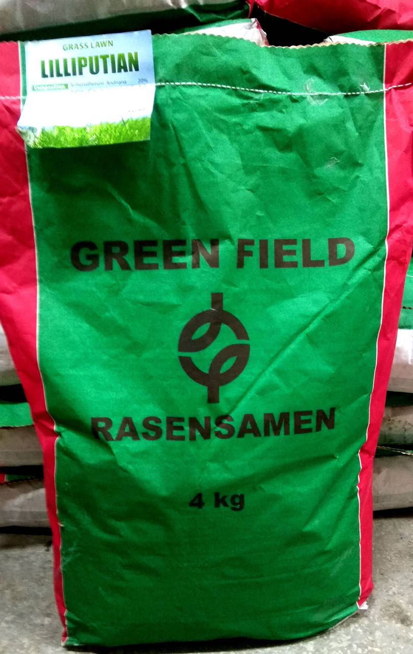 

Газонная трава Лилипут 4кг ТМ Green Field RasenSamen