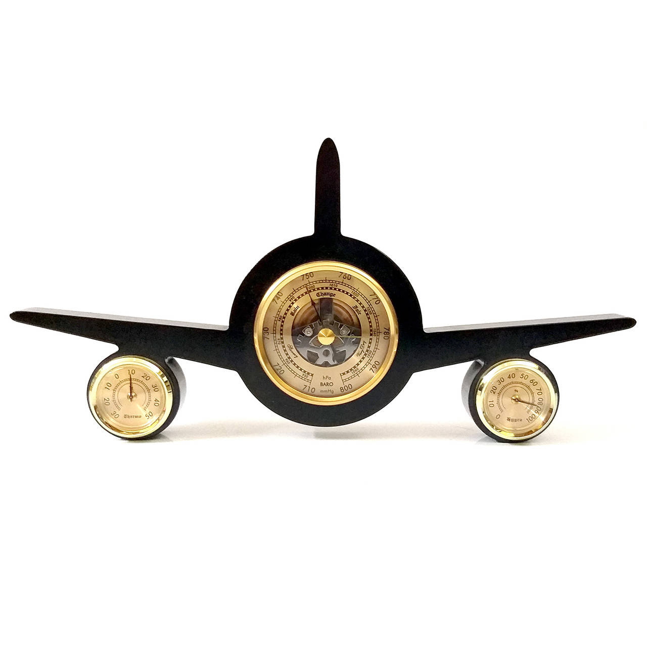 

Барометр настольный деревянный с термометром и гигрометром (30 x 16 x 3,5 см) 430