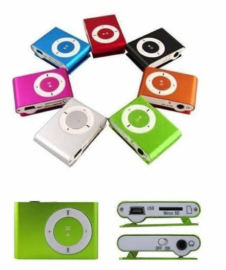 

MP3 плеер на клиипсе- метал. корпус