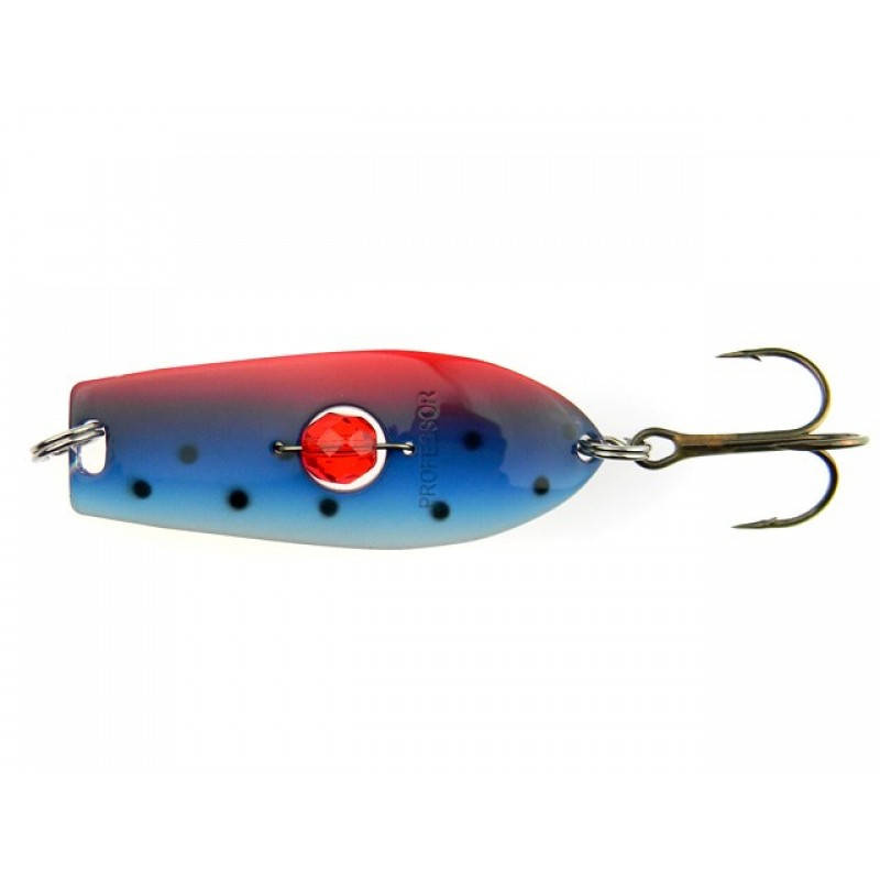 

Блесна с камнем Kuusamo Professor 3 Onega 60/13 BL/R/BLU/W-S