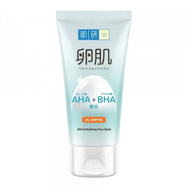 

HADA LABO AHA+BHA Oil Control Face Wash пенка-регулирующая жирность кожи 130г