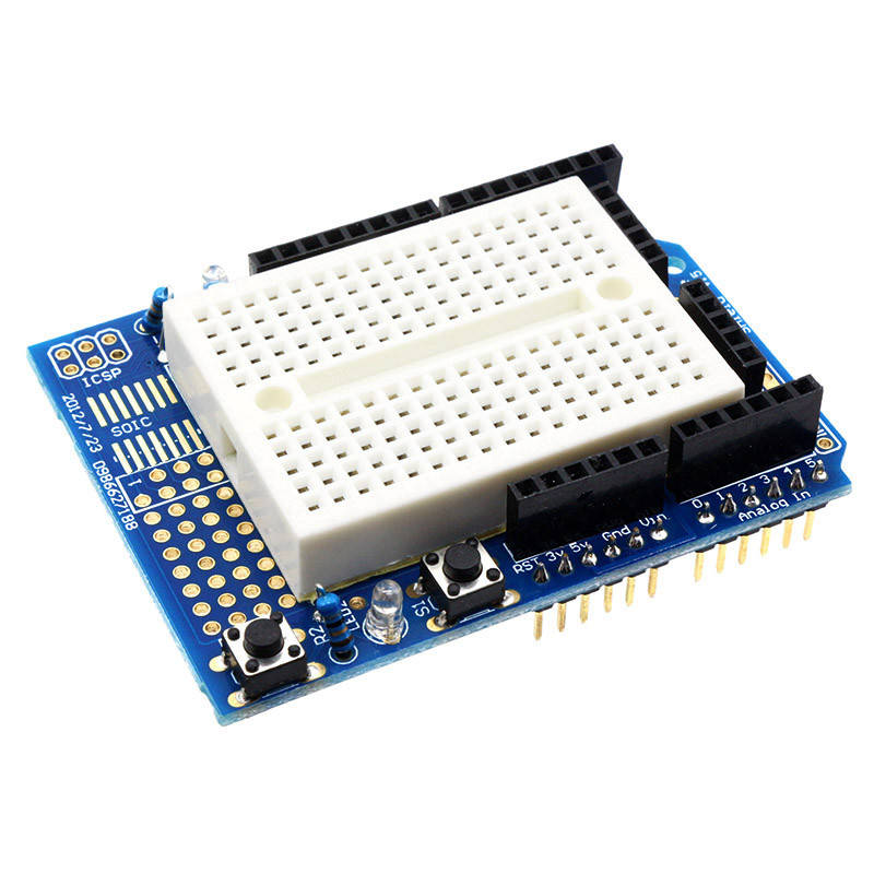 

Плата расширения ProtoShield с беспаечной платой SYB-170 для Arduino Uno