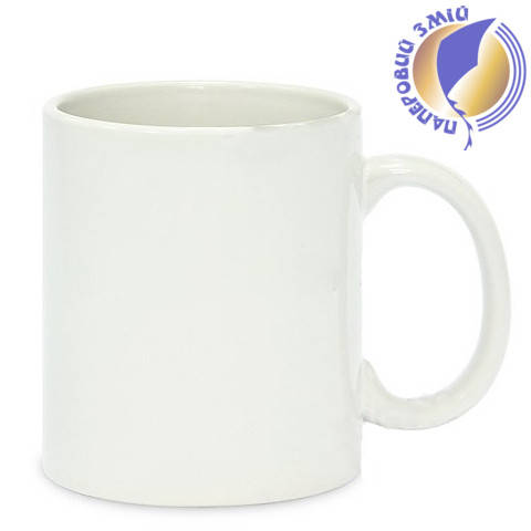 

Кружка евроцилиндр для сублимации, стандарт, MUG11, Белый