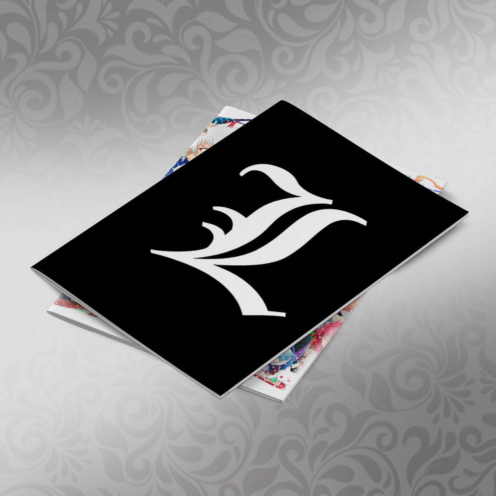 

Тетрадь 48 л. на скобе клетка Death note