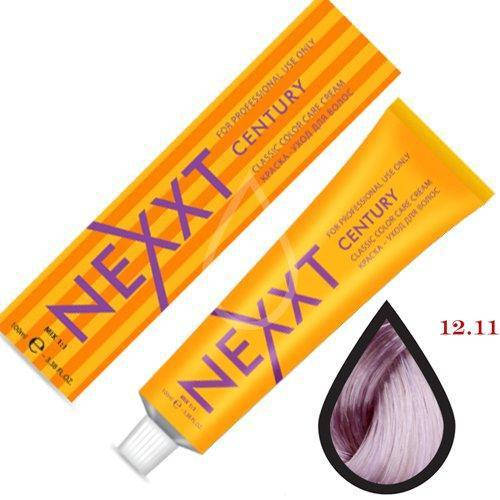 

Крем-краска для волос Nexxt Professional 12.11 блондин серебристый 100ml