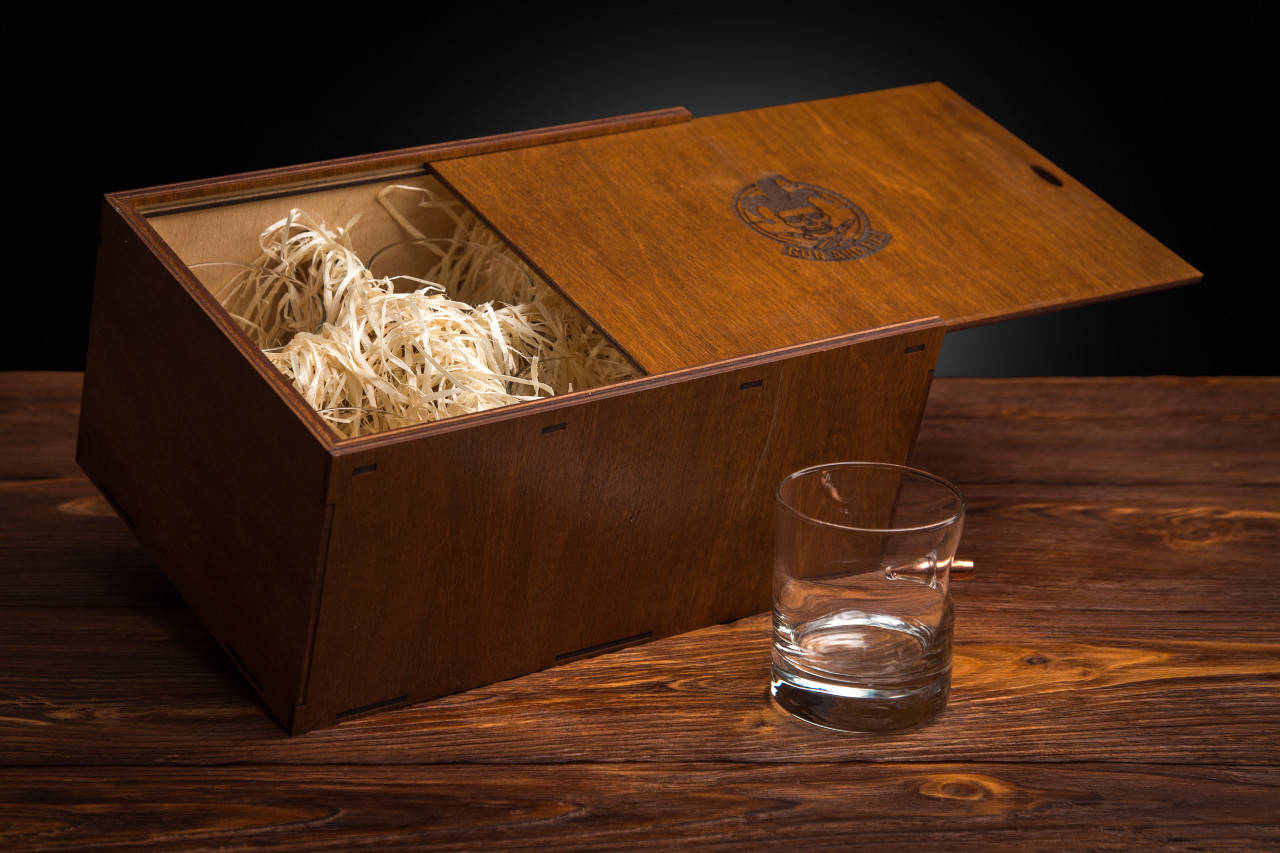 

Набор для виски Gun Fun с пулей 6 шт 300 мл ND904, Прозрачный