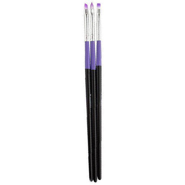 

Набор кистей для маникюра 3 шт Starlet Professional для полигеля