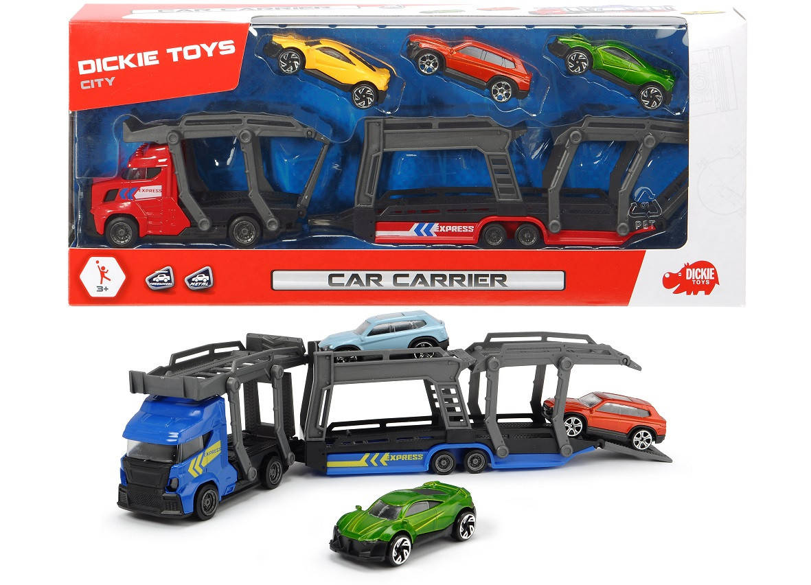 

Игровой набор Dickie Toys Автотранспортер с 3 машинками (3745008)