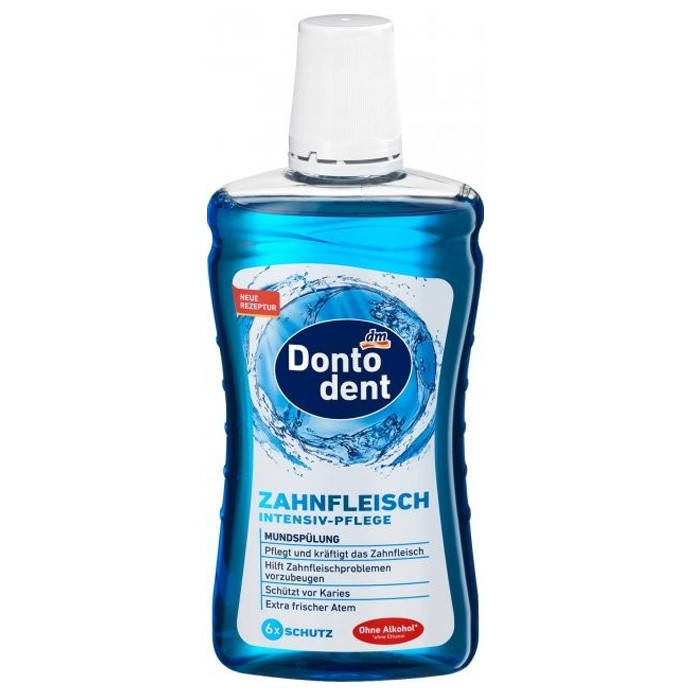

Ополаскиватель для рта Dontodent Zahnfleisch Intensiv 500 мл