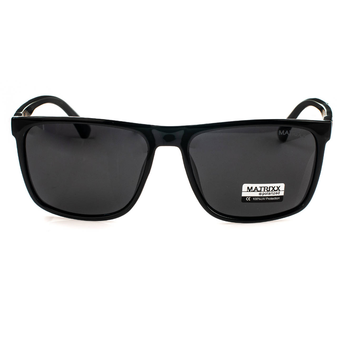 

Очки солнцезащитные мужские черные Polarized квадратные, Черный