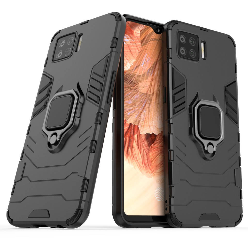 

Противоударный чехол OPPO A73 (подставка кольцо) Черный