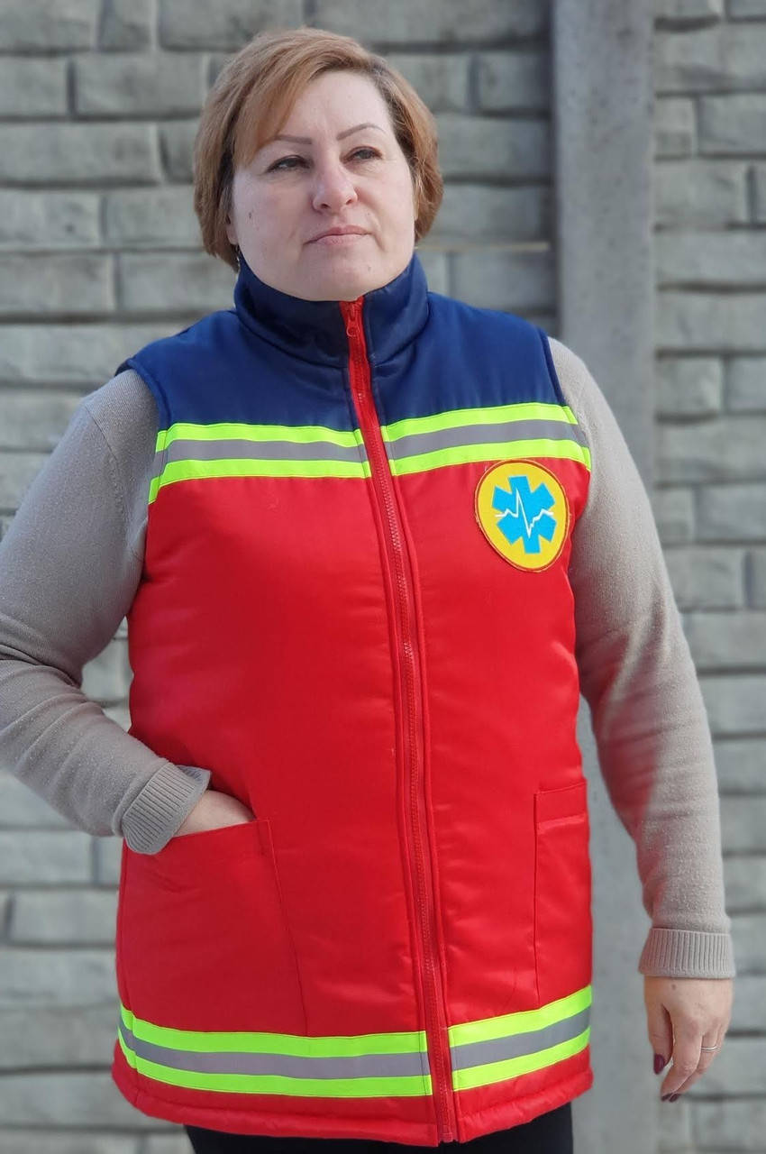 

Жилет для скорой помощи зима комбинированный