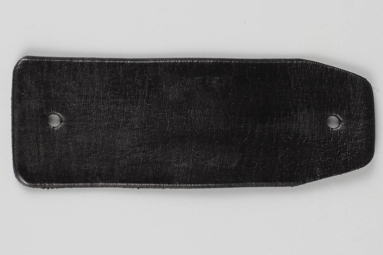 

Подпряжник кожаный 40 мм без отверстий для пряжки брючного ремня, Черный