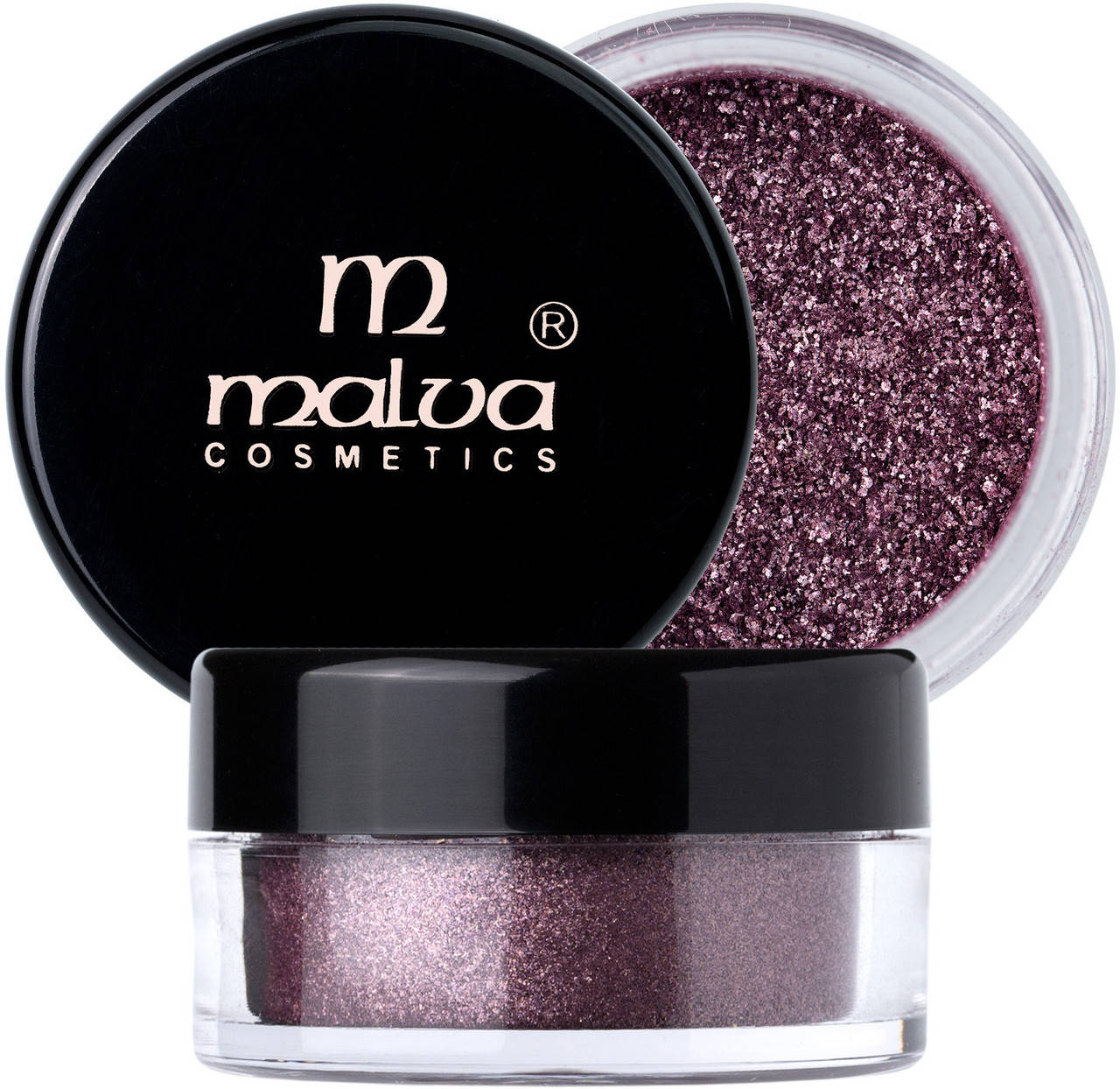 

Пигмент для макияжа Malva Cosmetics Dramatic chrome рассыпчатый М-491 №01 Сиреневый