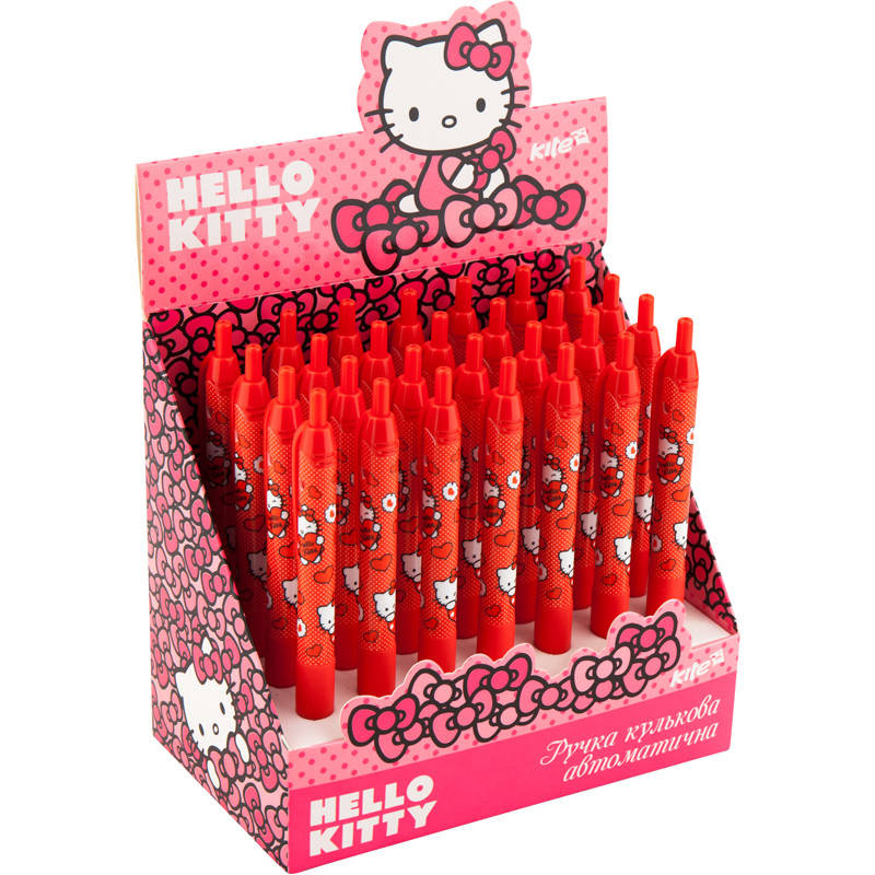 

Ручка шариковая автоматическая Kite Hello Kitty синяя, HK21-039