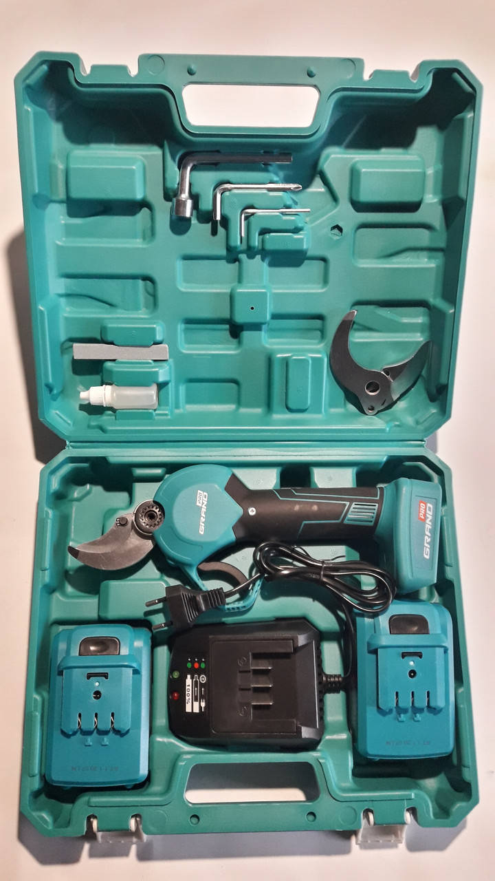 

Секатор аккумуляторный Grand CA-21BL