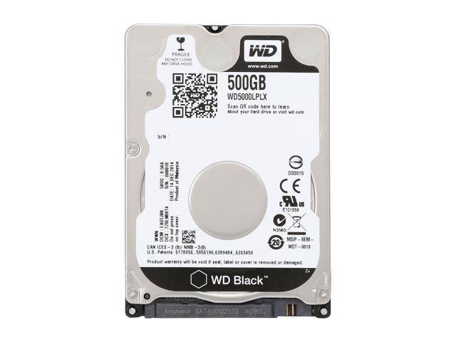 

HDD 2,5 Western Digital Black 500GB (WD5000LPLX-60ZNTT1)