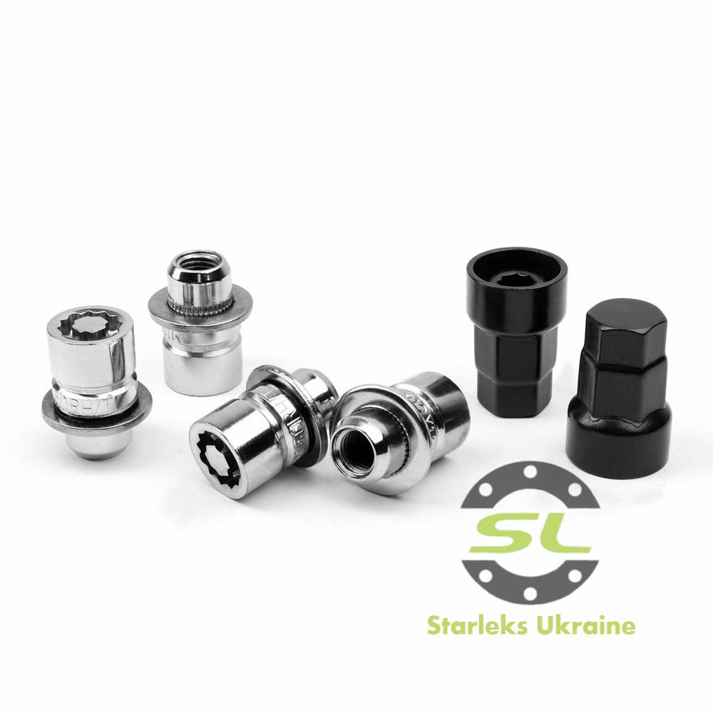 

Гайки секретки 12х1.5х37,5 Прессшайба (Toyota, Mitsubishi, Lexus) Starleks (Премиум)