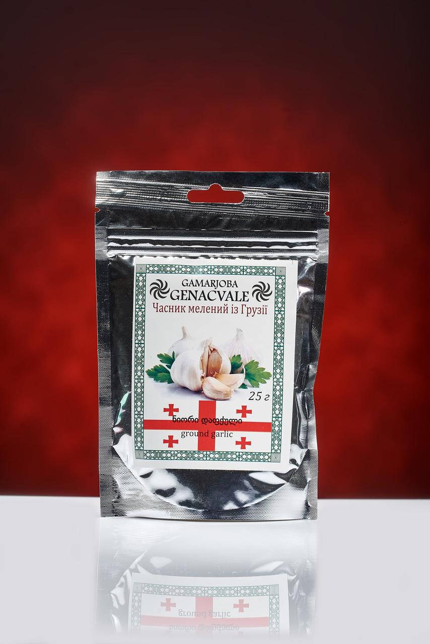 

ЧЕСНОК МОЛОТЫЙ Gamarjoba Genacvale