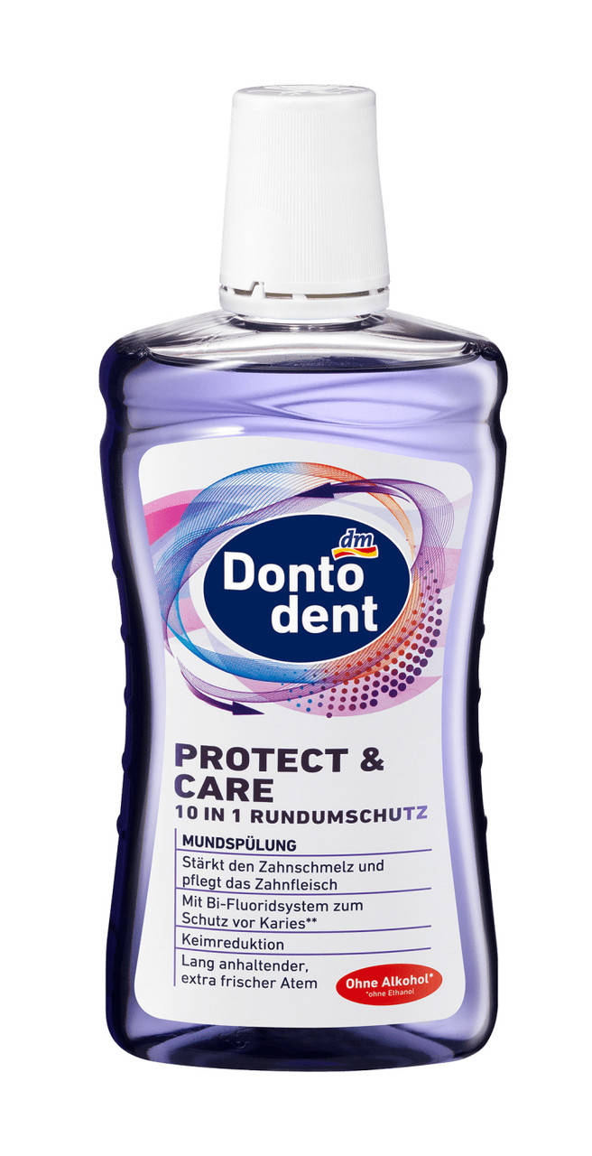 

Ополаскиватель для полости рта Dontodent (Protect&Care 10 в 1) 500 мл