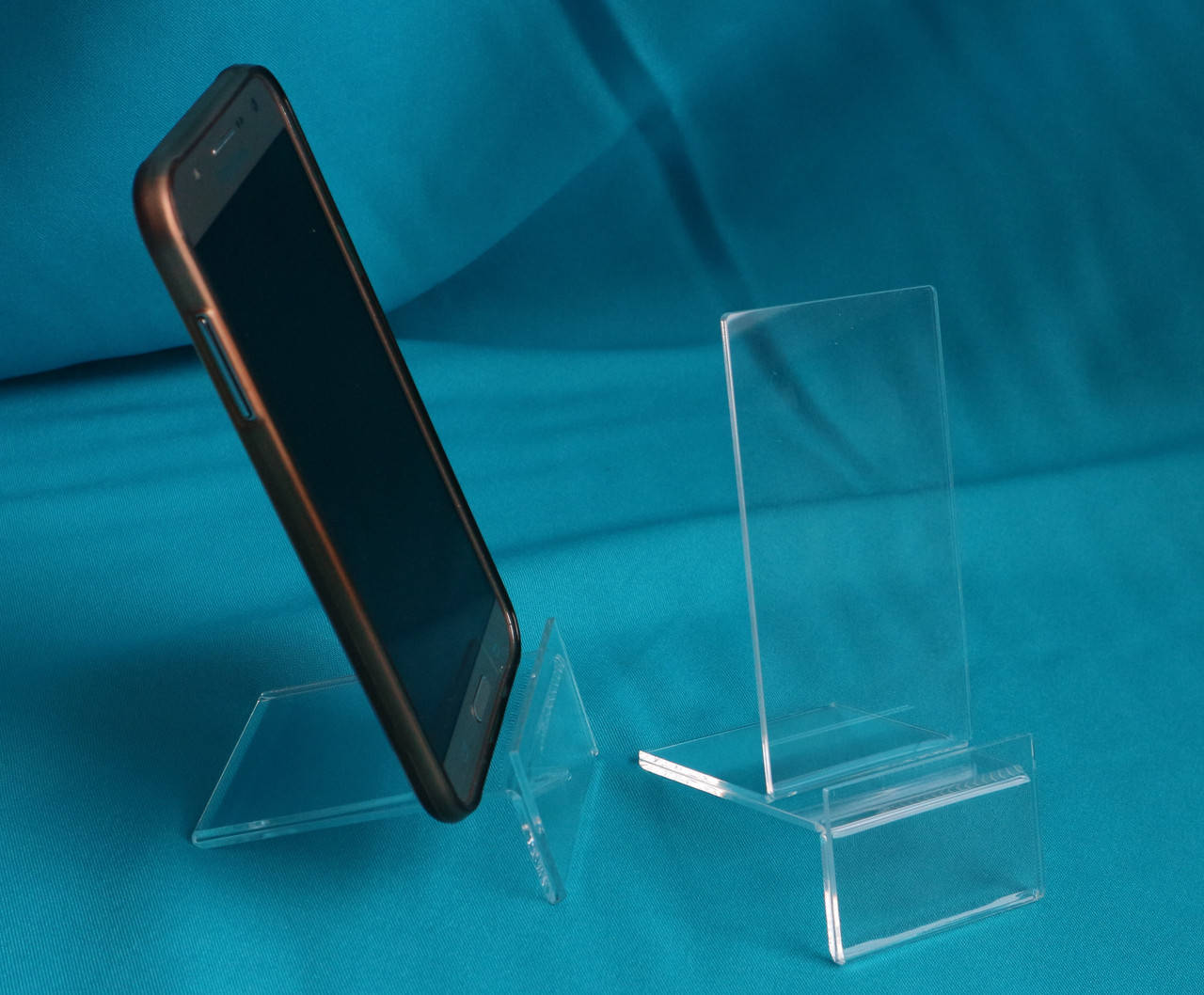 

Подставка под мобильный телефон с ценником