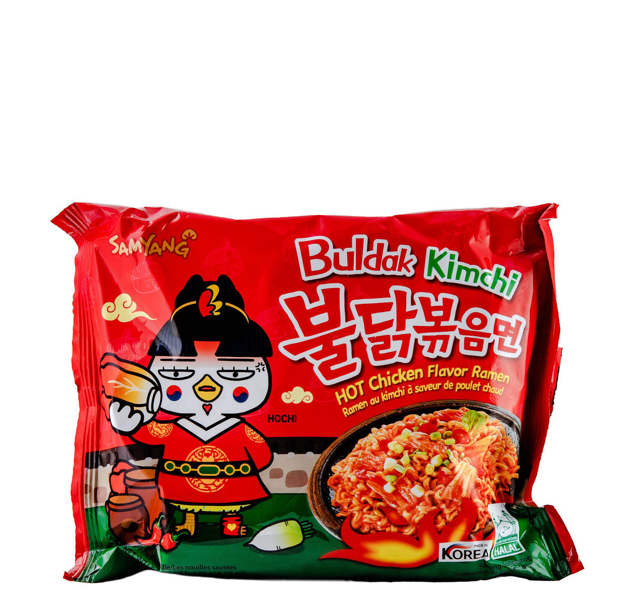 

Лапша быстрого приготовления Булдак Кимчи Buldak Kimchi SamYang 135г