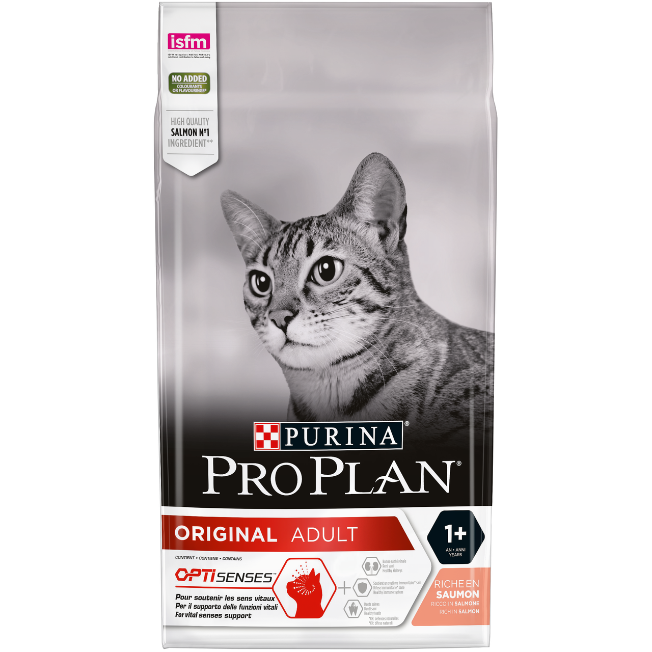 

Purina Pro Plan Original Adult Salmon 1,5 кг корм для кошек с лососем