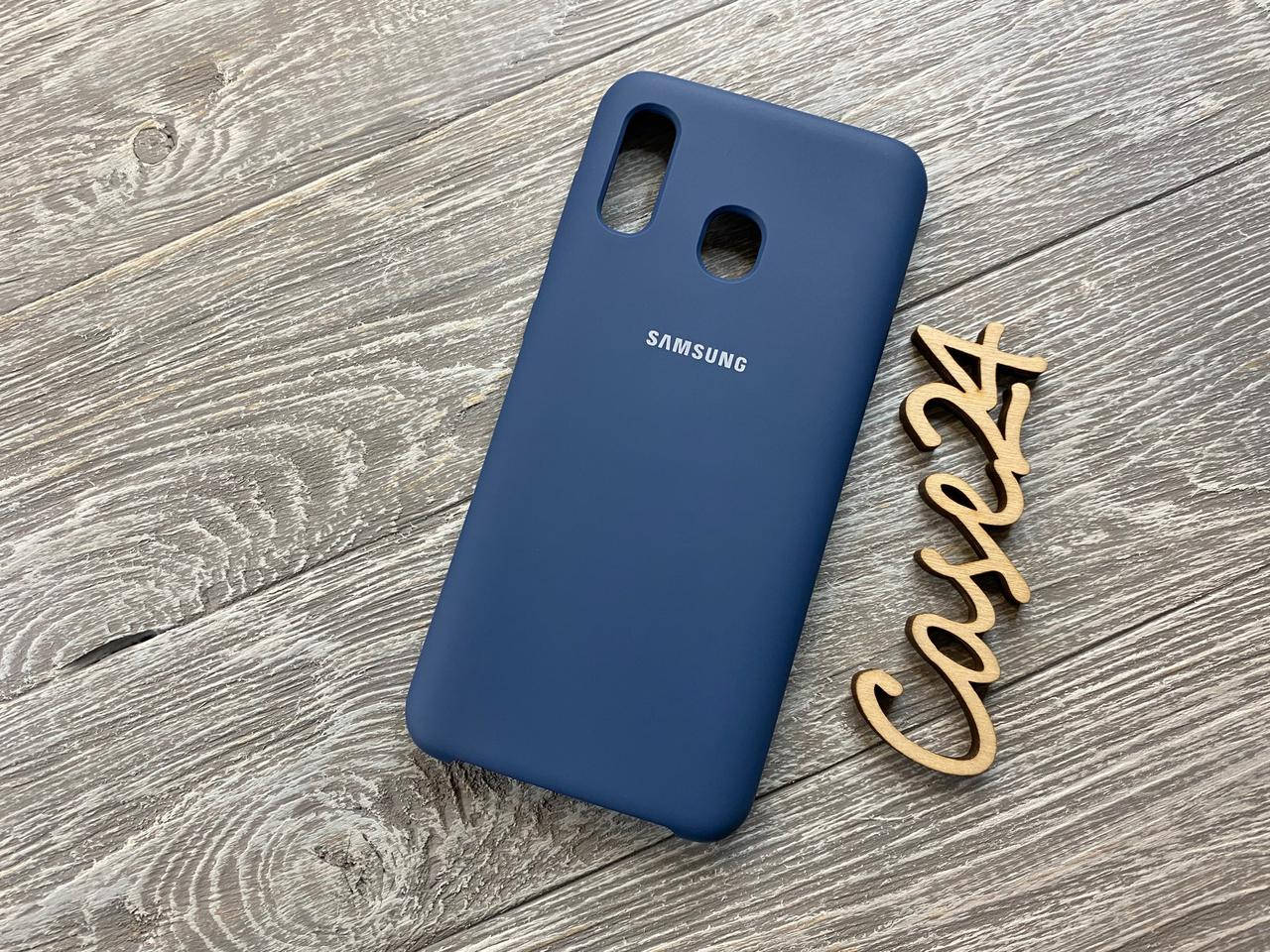 

Чехол Soft touch для Samsung Galaxy A30 (8 цветов) синий