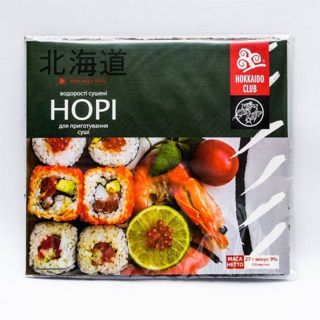 

Нори Hokkaido Club 10 листов (4823025900218)