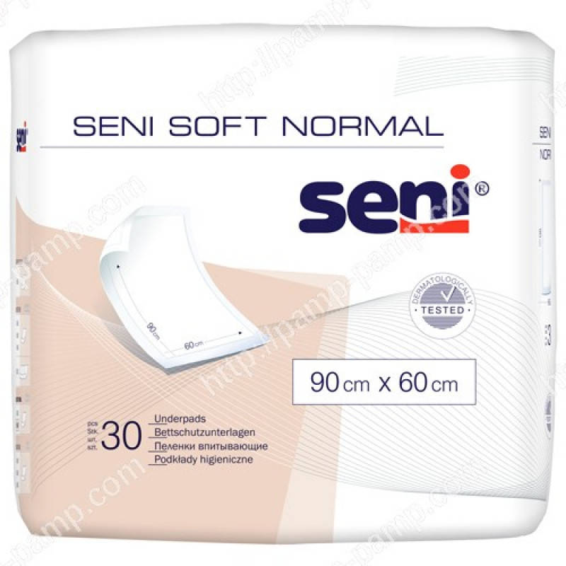 

Пеленки для взрослых Seni Soft Normal 90х60 см 30 шт