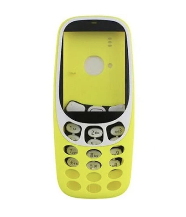 

Корпус для Nokia 3310 Dual Sim (2017) TA-1030, желтый, Yellow