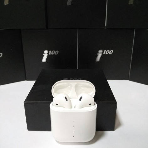 

Беспроводные Bluetooth наушники Sensor I100 TWS GQ-698 Stereo Pop-Up, Белый