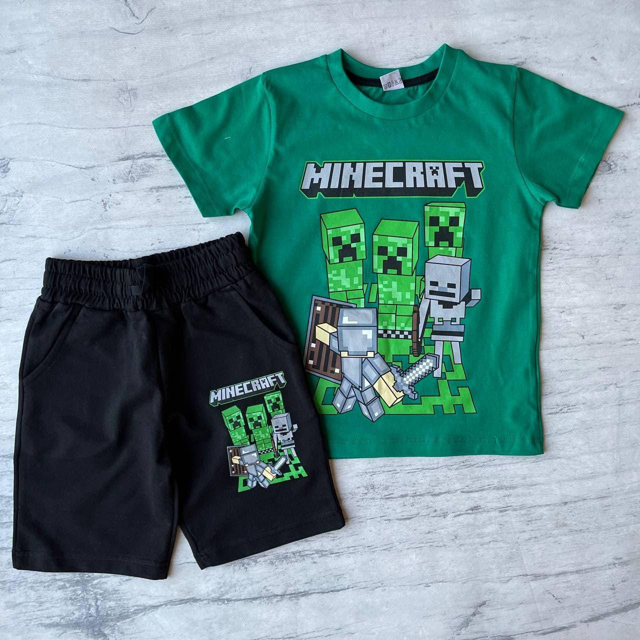 

Летний костюм Minecraft на мальчика 27. Размер 158 см