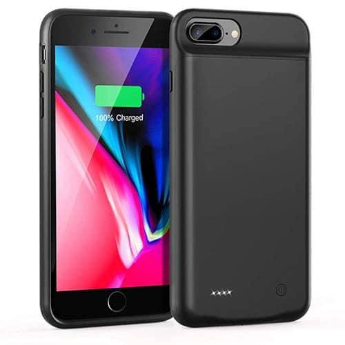 

Чехол аккумулятор для iPhone 6+/6s+/7+/8 Plus 4000 mAh black, Черный