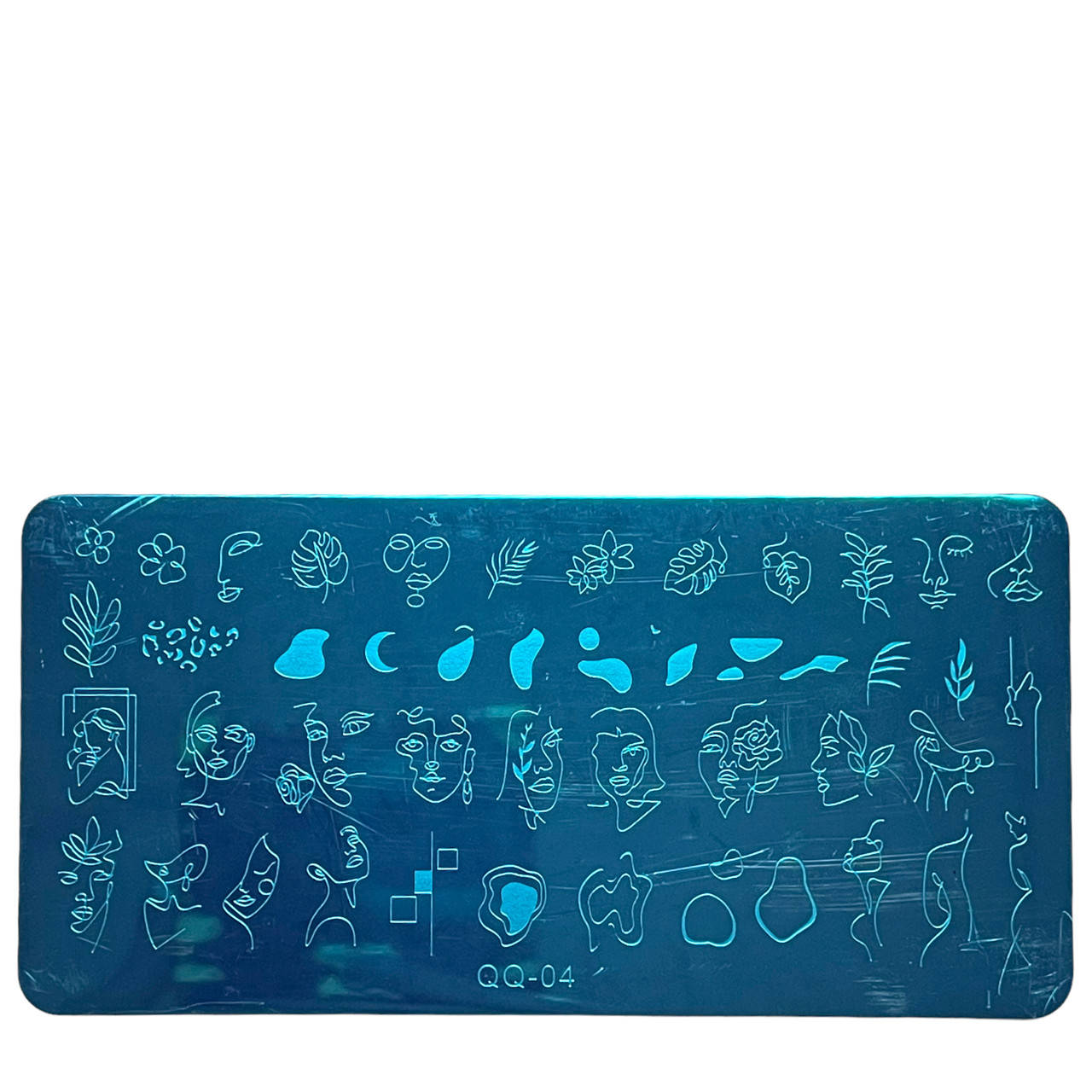 

Диск для стемпинга металлический, маленький (12 см * 6 см) QQ-04