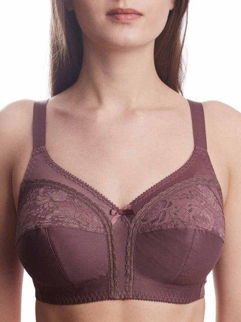 

Бюстгальтер Milavitsa без каркасов 660430 на подкладке из хлопка ирландский кофе (коричневый) 80F