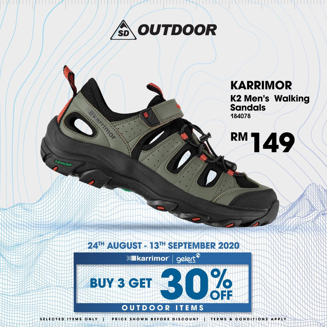 

Мужские сандалии-кроссовки Karrimor K2 Евро43