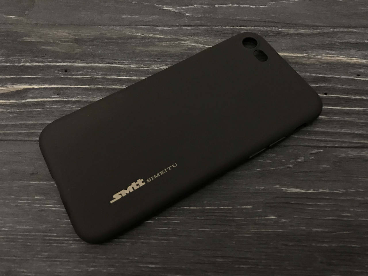 

TPU чехол Smitt накладка бампер для Apple iPhone 7 / 8 (4 цвета) черный