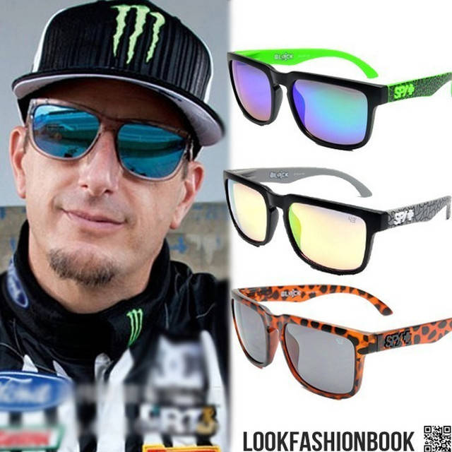 

Очки с зеркальными линзами SPY+ Ken Block 43 HELM кен блок
