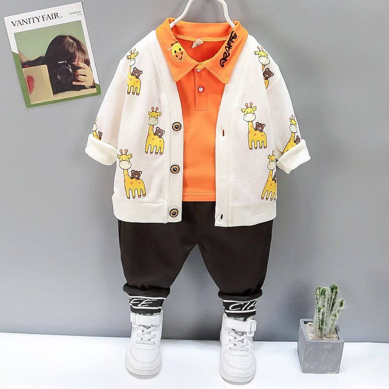 

Детский спортивный костюм тройка для мальчиков, костюм маленького джентельмена повседневный