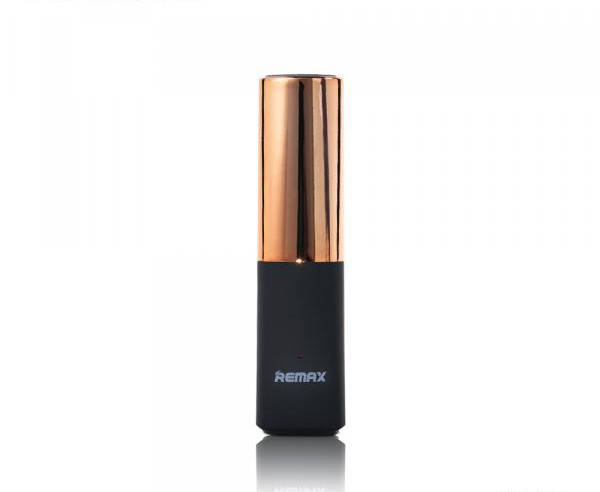 

Power Bank Remax Lip Max RPL-12 2400mAh (цвет чёрно-золотой)