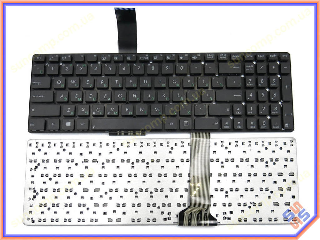 

Клавиатура для ASUS K55, A55, K55XI, A55V, K55A, K55Dr, K55N, K55V, K55Vd, K55Vm, K55Vj K75A, K75VD, K75VJ,, Черный