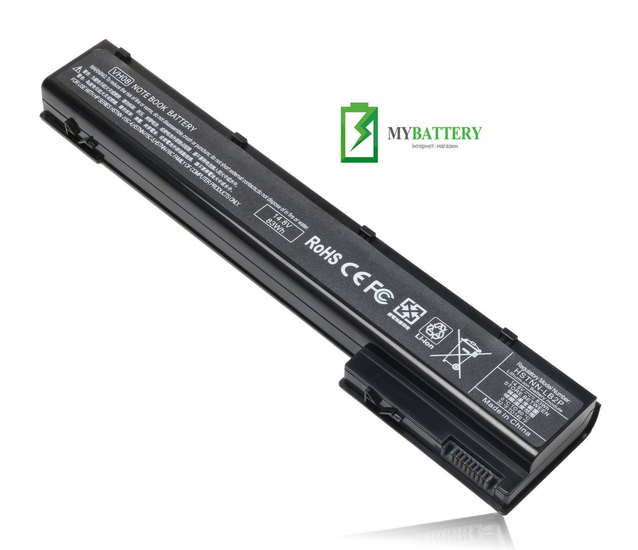 

Аккумуляторная батарея HP HSTNN-IB2P VH08 EliteBook 8560w 8570w 8760w 8770w Mobile Workstation, Черный