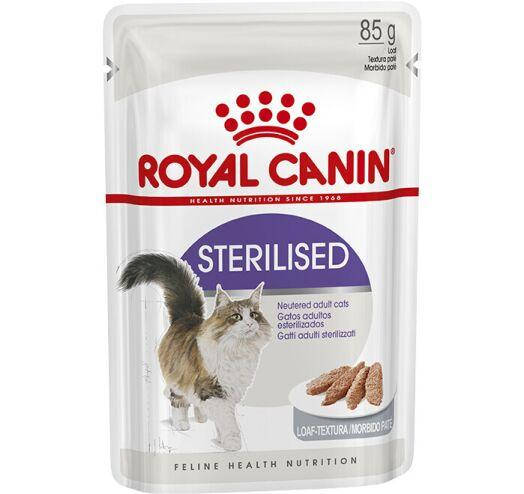 

Royal Canin Sterilized Loaf 0,085кг — Влажный корм для стерилизованных котов