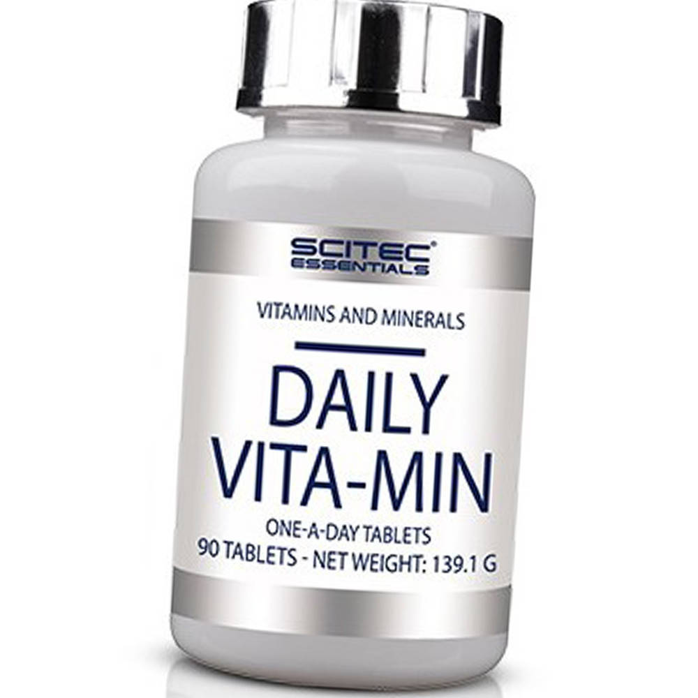 

Витамины и минералы Scitec Daily Vita-Min 90 таб