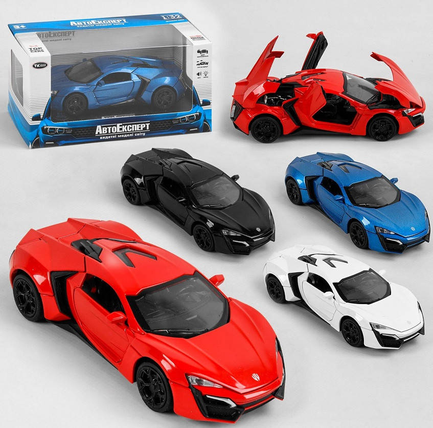 

Инерционный металлический гиперкар TK Group LF-69331 - Lykan Hypersport, Разные цвета