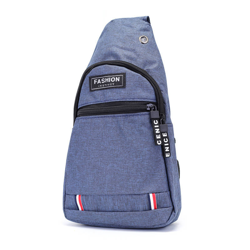 

Сумка Lesko TT-8012-2 Blue мужская через плечо бананка, Синий