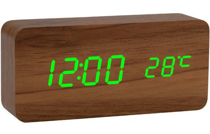 

Часы настольные LED, светодиодные часы, электронные цифровые часы, будильник