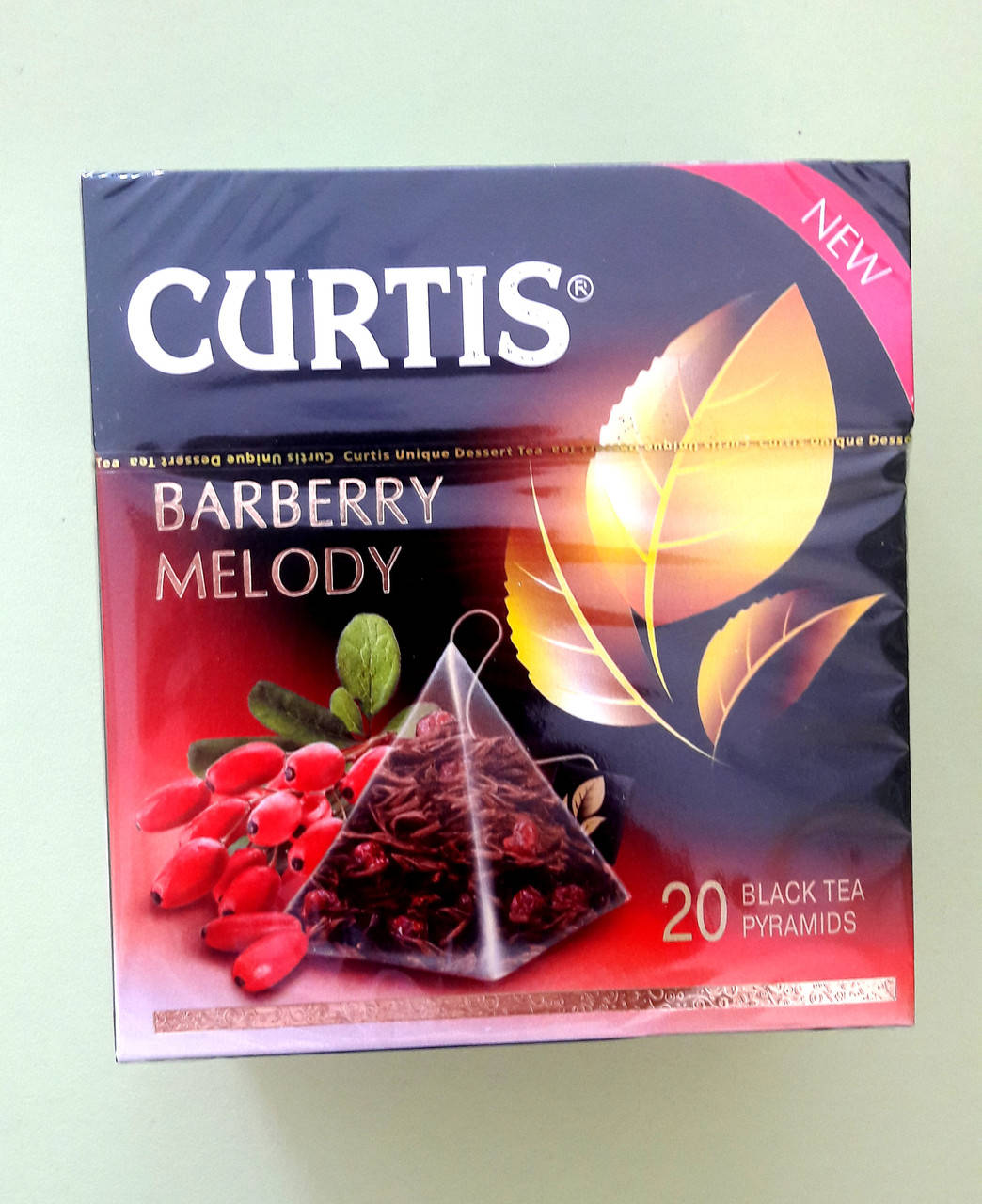 

Чай Curtis Barberry Melody 20 пирамидок черный